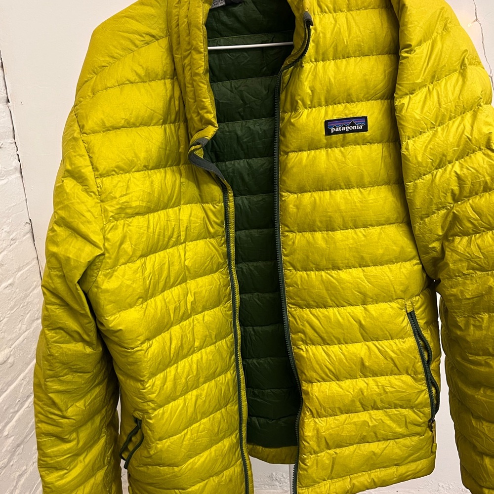 Patagonia Yellow Nano-Puff Jacket